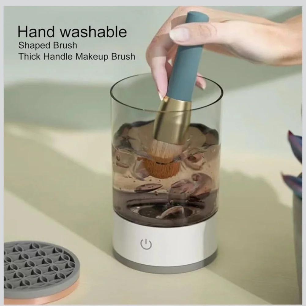 Automatic Electric Makeup Brush Cleaner Portable USB Charging, Spinner Dryer